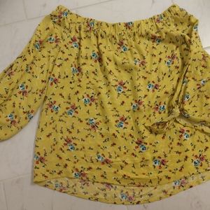 Off the shoulder top